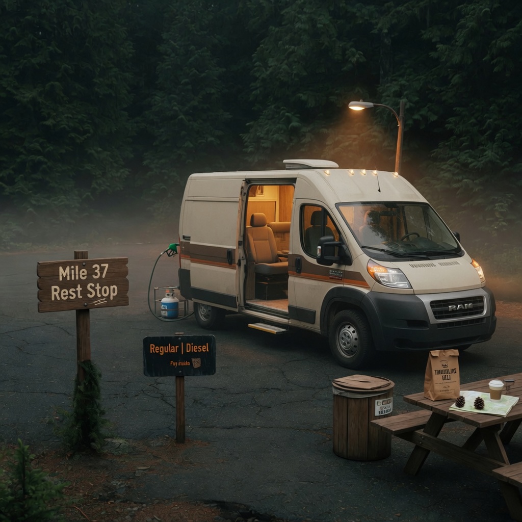 Van setup preview